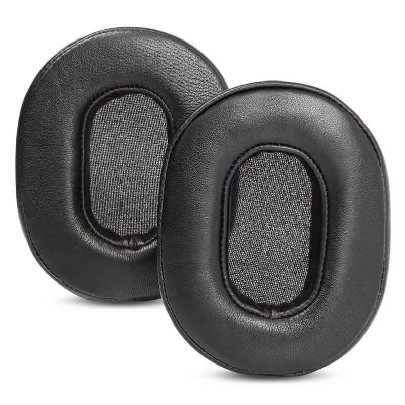 YDYBZB Upgraded Sheepskin Ear Pads Cups Cushions Replacement Compatible with Sennheiser HD 4.40 HD 4.50 HD 4.40BT HD 4.50 SE HD 4.50BTNC Headphones (Black Sheepskin Leather) - Image 1
